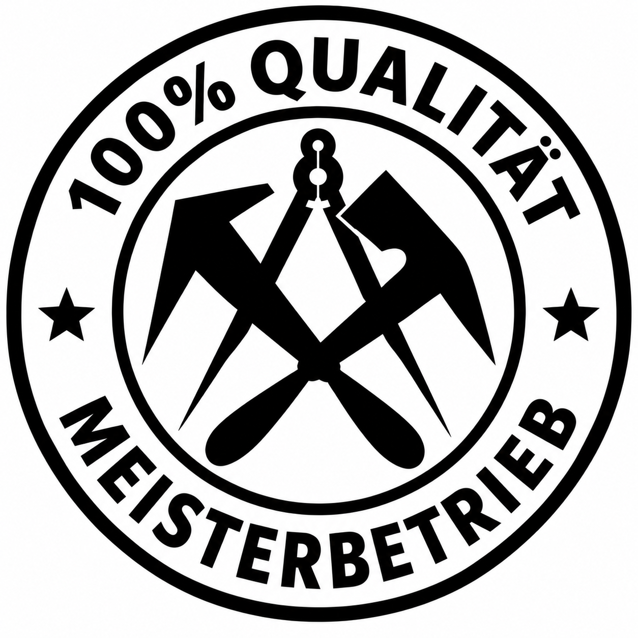 Meisterbetrieb Siegel schwarz